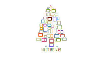 Albero di Natale con foto